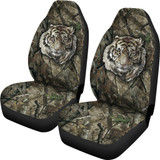 Camo Tiger Car Seat Covers