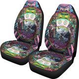 Rick And Morty Car Seat Cover