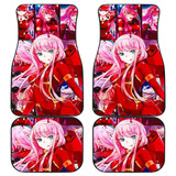 Zero Two Darling In The Franxx Car Floor Mats