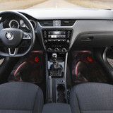 Itachi Crow Naruto Anime Car Floor Mats