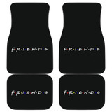 Friends TV Show in black Car Floor Mats
