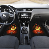 Flareon Pokemon in black Car Floor Mats