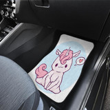 Unicorn Chibi Pink Color Car Floor Mats