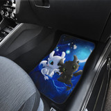 Toothless And Light Fury Chibi Car Floor Mats