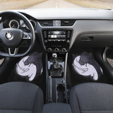 Toothless And Light Fury YingYang Circle Car Floor Mats