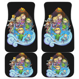 BreatOf The Wild Anime in Black Car Floor Mats