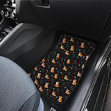 Corgi tShades in black Car Floor Mats