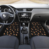 Corgi tShades in black Car Floor Mats