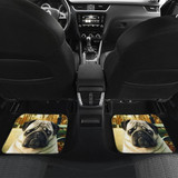 Pug Dogungry Sad Face Car Floor Mats