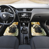 Pug Dogungry Sad Face Car Floor Mats