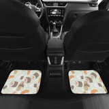 Sushi Pattern Colorfull Car Floor Mats