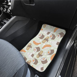 Sushi Pattern Colorfull Car Floor Mats