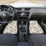 Sushi Pattern Colorfull Car Floor Mats