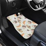Sushi Pattern Colorfull Car Floor Mats