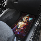 Cat in black Car Floor Mats