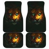 Tiger Animal Draw Car Floor Mats