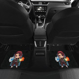 Kimetsu No Yaiba Anime Car Floor Mats Tanjiro Kamado