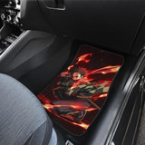 Kimetsu No Yaiba Anime Tanjiro Kamado Car Floor Mats
