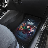 Anime Kimetsu No Yaiba Car Floor Mats Tanjiro Kamado
