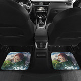 Anime Tanjiro Kamado Car Floor Mats Kimetsu No Yaiba