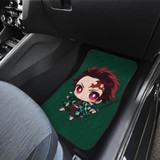 Tanjiro Kamado Anime Car Floor Mats Kimetsu No Yaiba