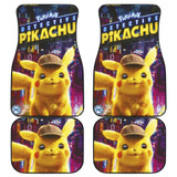 Pikachu Detective Car Floor Mats Pokemon Anime