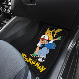 Ask Ketchum & Pikachu Car Floor Mats Pokemon Anime
