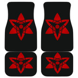 Magekyo Sharingan Eye Sign Naruto Anime Car Floor Mats