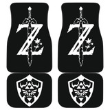 The Legend Of Zelda Front And Back Car Mats