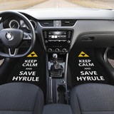 The Legend Of Zelda Front And Back Car Mats