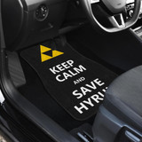 The Legend Of Zelda Front And Back Car Mats
