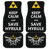 The Legend Of Zelda Front And Back Car Mats