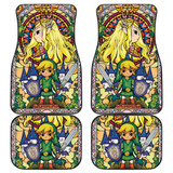 The Legend Of Zelda Front And Back Car Mats