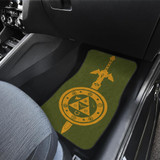 The Legend Of Zelda Front And Back Car Mats