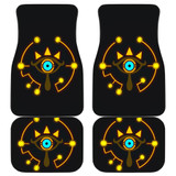 The Legend Of Zelda Front And Back Car Mats
