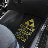 The Legend Of Zelda Front And Back Car Mats