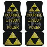 The Legend Of Zelda Front And Back Car Mats