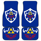 The Legend Of Zelda Front And Back Car Mats