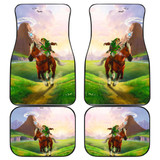 The Legend Of Zelda Front And Back Car Mats