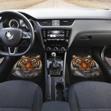 Tiger D Faceungry Animal Wild Car Floor Mats