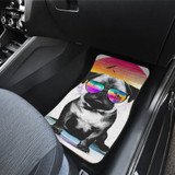 Summer Pug Dog Pet Animal Car Floor Mats