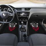Pugdog Funny Cowboy in Black Car Floor Mats