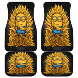 Minion King Of Bananas Funny Car Floor Mats