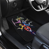 Mighty Morphin Power Rangers in Black Car Floor Mats