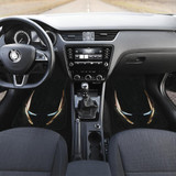 Iron Manead End Game in black Car Floor Mats