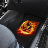 Hunger Game on Fire Car Floor Mats