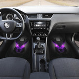 Evil Deer Purple Eyes in Dark Car Floor Mats