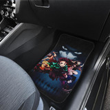 Demon Slayer Kimetsu No Yaiba Anime in black Car Floor Mats