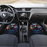 Demon Slayer Kimetsu No Yaiba Anime in black Car Floor Mats