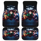 Demon Slayer Kimetsu No Yaiba Anime in black Car Floor Mats